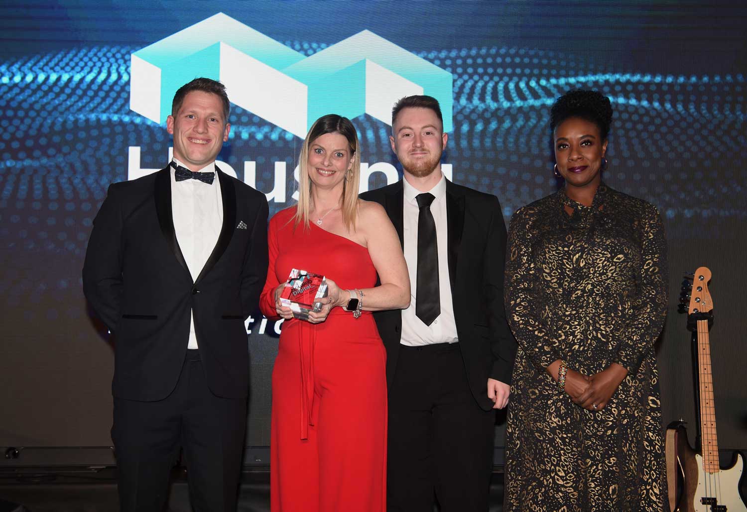 Midland Heart employees at the awards ceremony