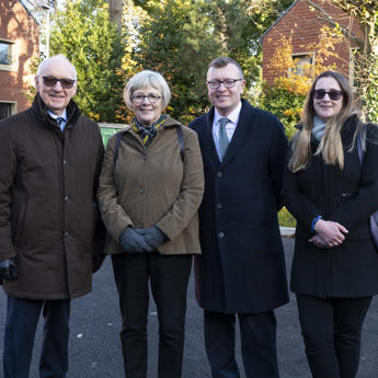 CIH visit to Elvetham Road