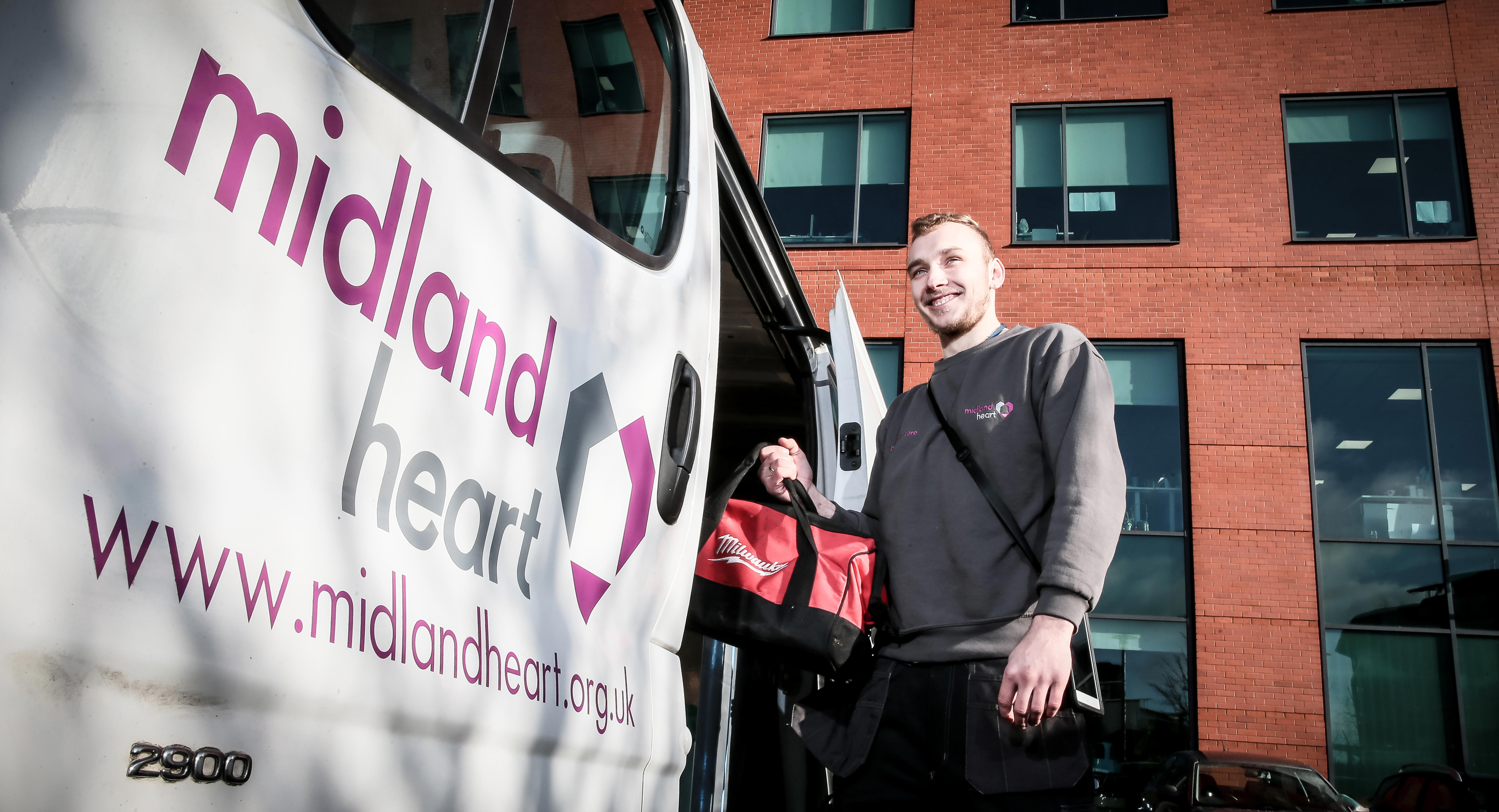 Our inhouse maintenance team receive HQN accreditation Midland Heart