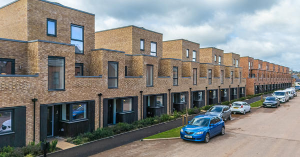 Interesting Row Of Homes At West Works