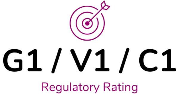 Regulatory Rating Of G1 V1 C1