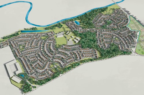 Drakelow Park site plan
