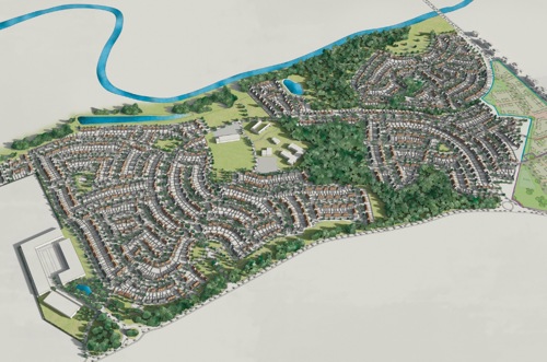 Drakelow Park site plan