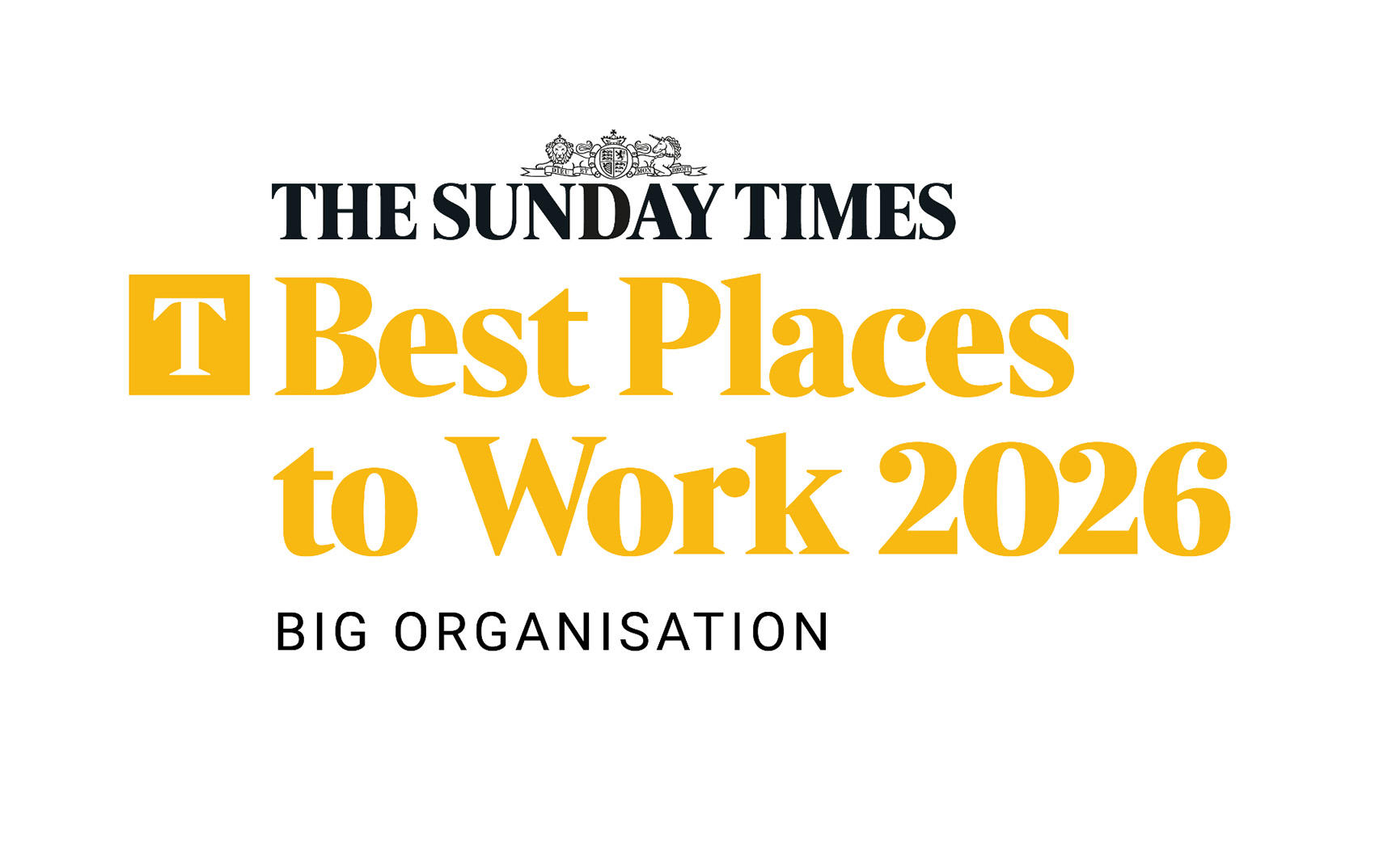 Sunday Times Best Places To Work 2026 Logo V2